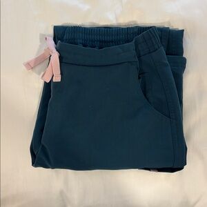Figs Technical Collection Teal Scrub Pants